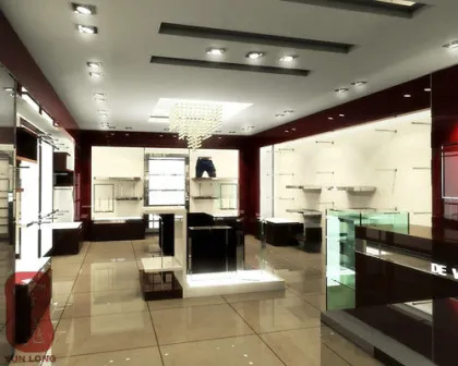 Gondola Clothing Display Racks , Store Garment Display Racks