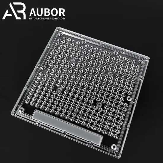 AUBOR High-Quality COB Optical Plastic LED Grow Light Lens for Plant Lighting