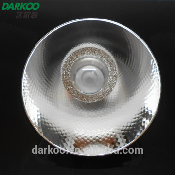 2014 New Sharp free solder led reflector with lens COB reflector COB lens DK8512-R&L-FS for downlight 8 degree