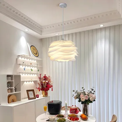 Nordic Bedroom Acrylic Carmina Pendant Lamp