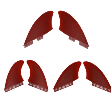 FCII/FUTURE Fiberglass Surf Twin Keel Fins