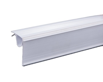Glass Shelf Edge Label Holders: Data Price Strips for Glass and Wood Shelves
