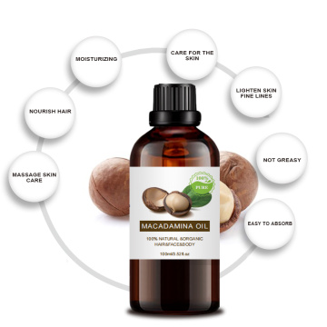 Wholesale Bulk organic macadamia oil skin hair care