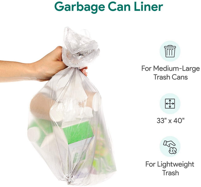 Forceflex Construction Plastic Packaging Kitchen Garbage Bag