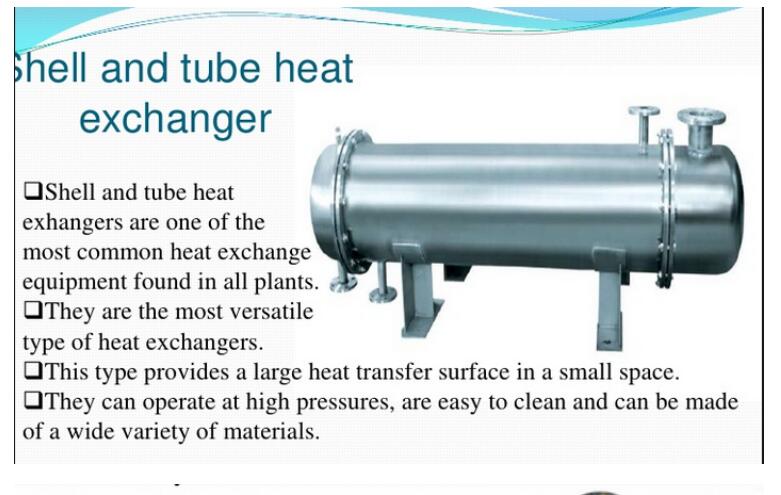 Shell And Tube Heat Exchanger