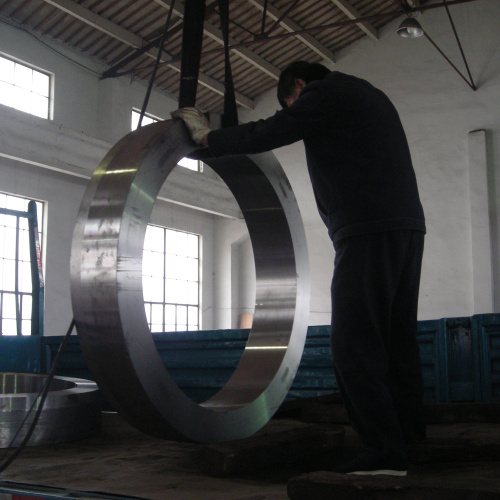 X15CrNi25-21 steel Forged Rings Finish Machining