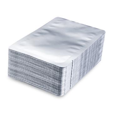 Custom Silver Vacuum Sealed Aluminum Foil Bags for Food Storage