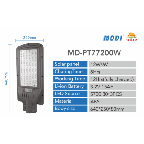 Semua dalam satu lampu dinding sensor surya