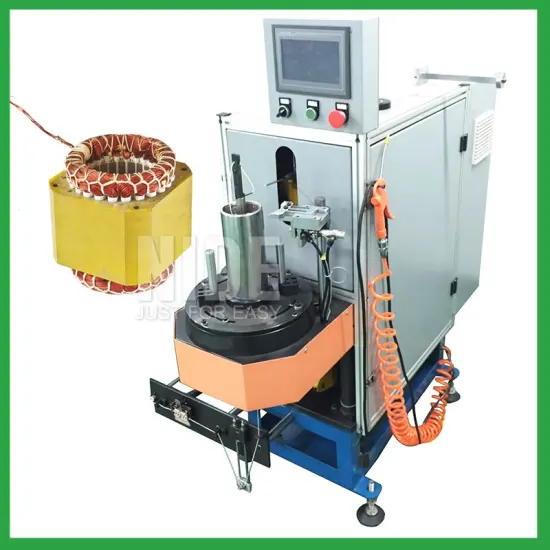 Economic type induction motor stator coil lacing machine