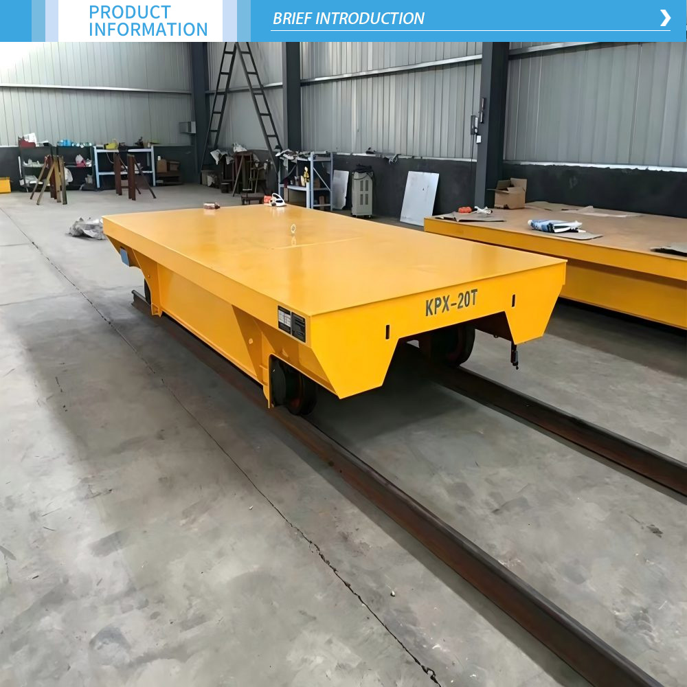Battery Powered Rail Electric Transfer Cart-x