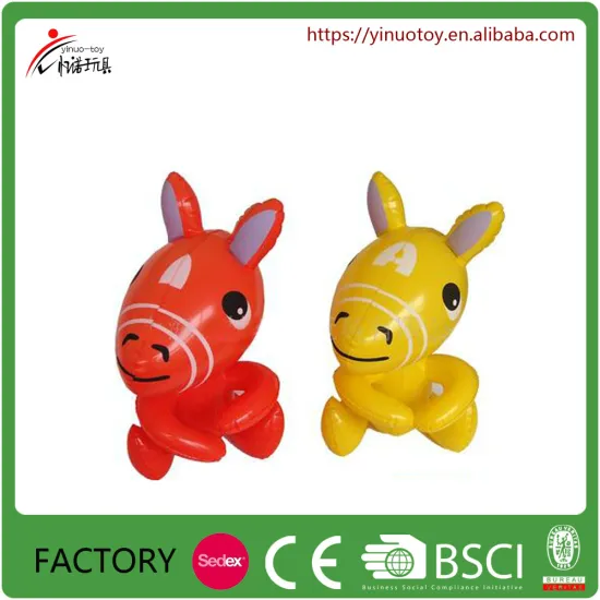 pvc inflatable deer indoor playing toy
