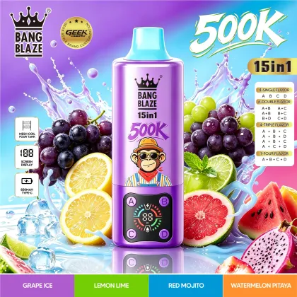 Bang Blaze 15in1 500K Puffs Disposable Vape