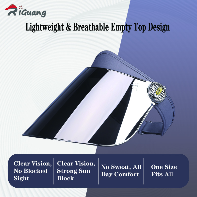 Дышащая солнцезащитная шляпа топлесс для ежедневного использования