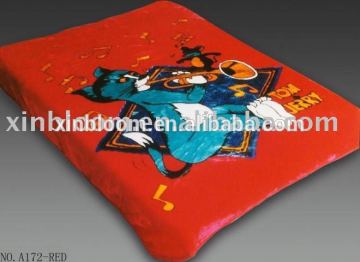 domesitc blanket,hotel's blanket with anmial ddesgins, goods quality, suitable for that bed and holsal