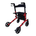 Plegable y liviano con 4 ruedas Rollator