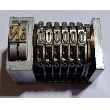 6-Digit Cicero Letterpress Printing Numbering Machine