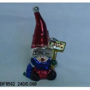 Ceramic Christmas Ornaments Ceramic Snowman