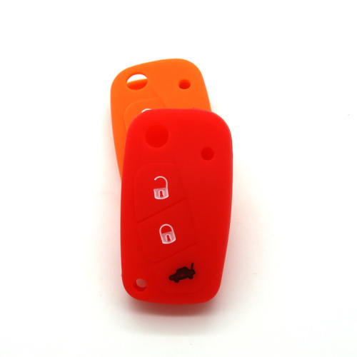 Fiat 3 buttons silicon key cover