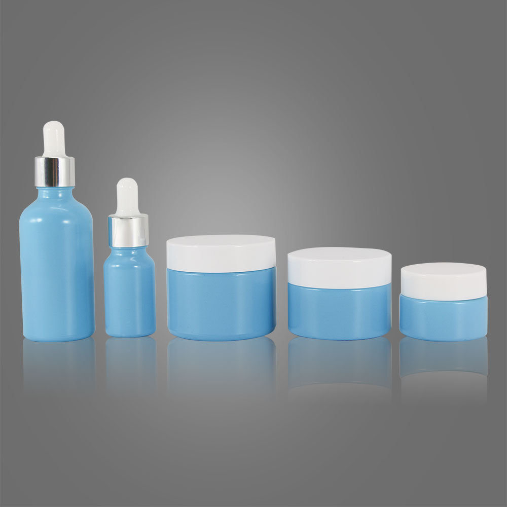 Cosmetic Glass Lotion Bottle