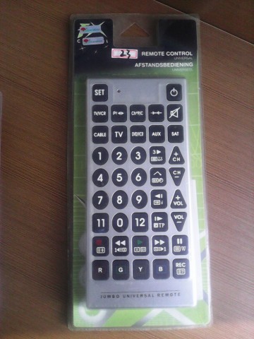 universal jumbo remote control