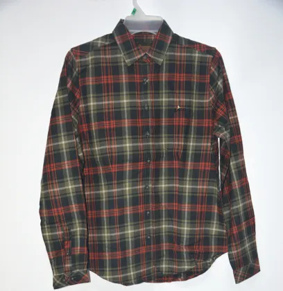 Retro Casual Plaid Flannel Shirt