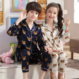 New Children's Spring And Autumn Pure Cotton Pajamas