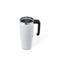 Taza de café de acero inoxidable 20oz con asa