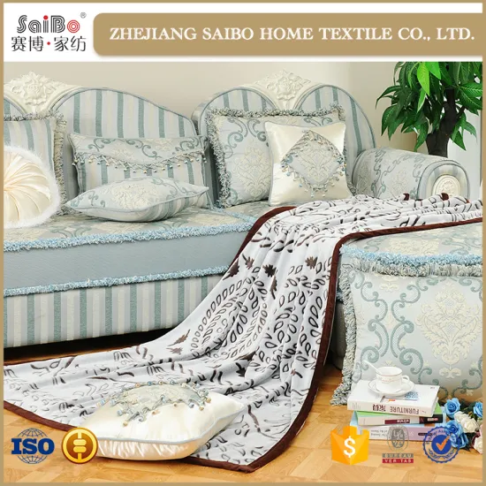 Dark Brown Piping edge Uragiri flannelette blanket