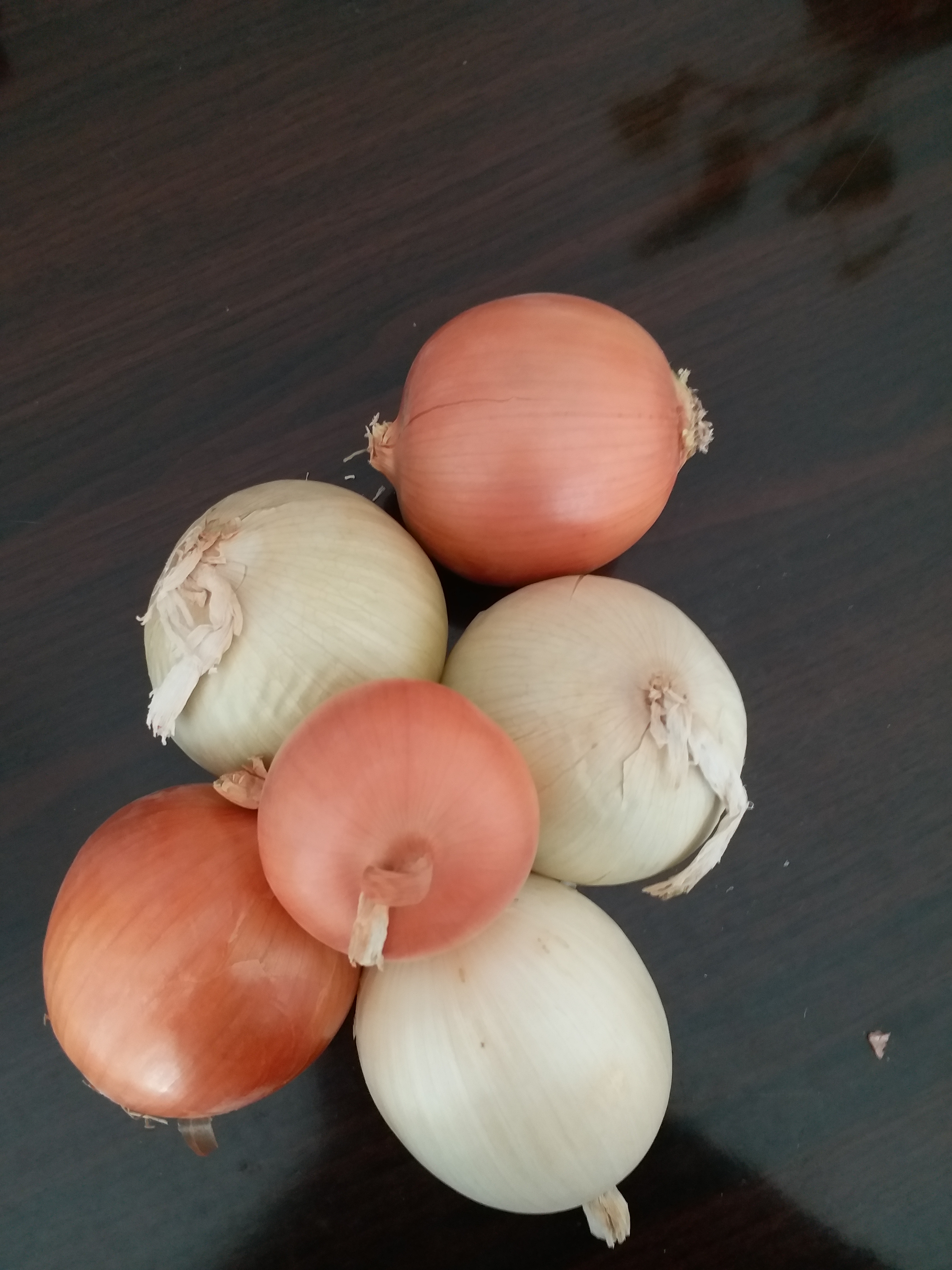 white fresh onion