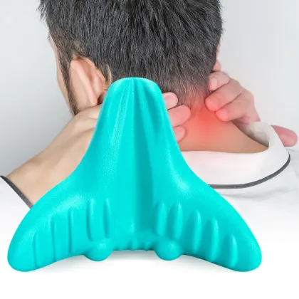 Free Sample: New Comfortable Cervical Neck Traction Stretcher and Massage Pillow