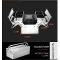 Kendaraan Stainless Steel Mounted Industrial Folding Toolbox