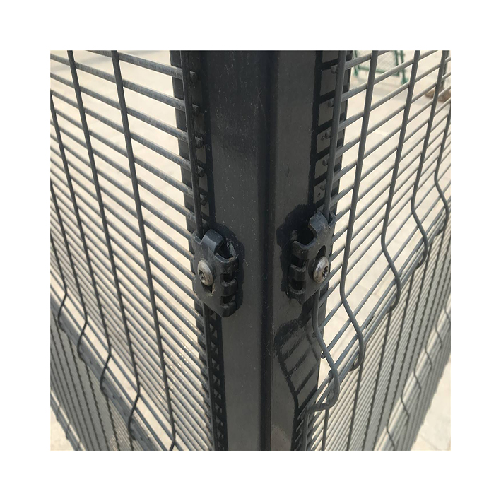 High Quality Powder Coated 358 Anti Climb Mesh Clearvu Fencing1