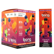 Bang XXL 2500 Puffs يمكن التخلص منها vape pen1100 mah