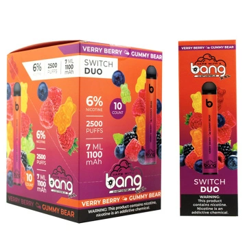 Bang Xxl Switch Duo Pro Max Disposable Vape Pen Device 2500 Puffs
