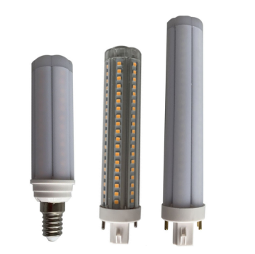 9W GX24 LED Light Bulb, G24/G24D/E14/E26, 110V/220V/277V, E-ballast Compatible