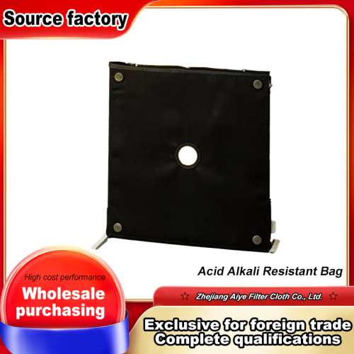 Bolsa de filtro de poliéster de alta resistencia