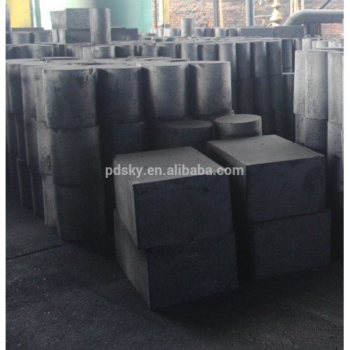 High purity graphite block