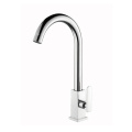 Swan Shape Single Hole Stainless Steel Kitchen Faucet