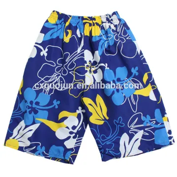 Beach pants pigment printing polyester fabric for holiday man