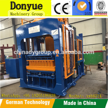 Canton Fair QT10-15 Automatic Concrete Cement Block Making Machines For Building Construction