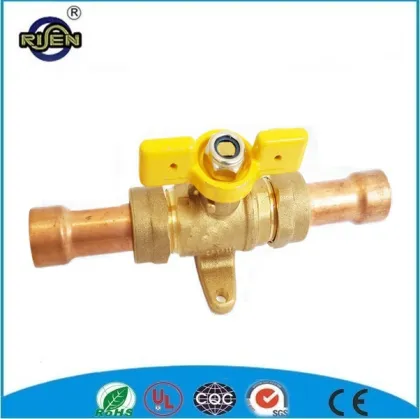 copper gas valve brass copper ball valve safety gas valve