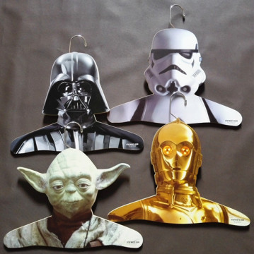 Custom MDF Cartoon Hangers for Clothing Stores