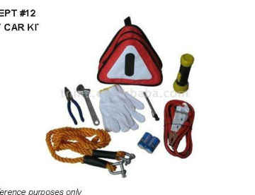OEM factory high quality and best price NEW GREEN METARIAL Car Tool Kit
