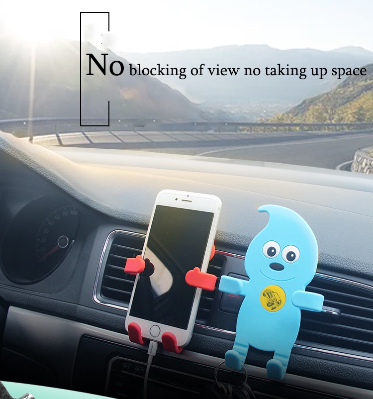 silicone car phone holder