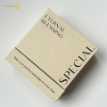 Box regalo riciclabile a mano riciclabile logo ecologico