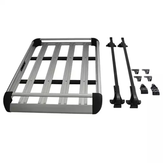 Aluminum Alloy Roof Rack for Luggage and Carriers on 4x4 Vehicles