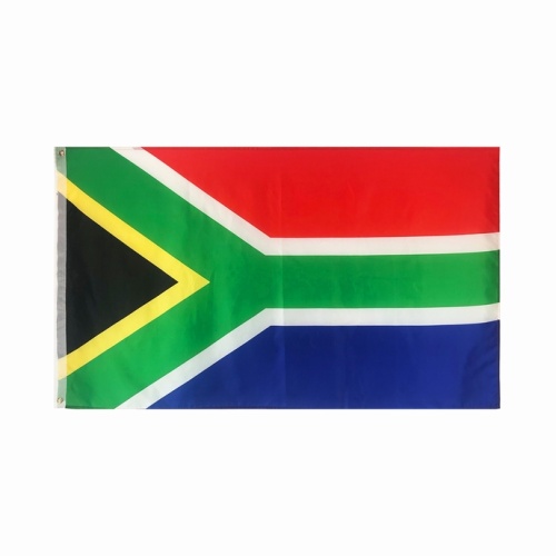 Custom logo polyester South Africa flags