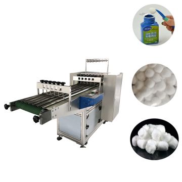 Automatic Round Cotton Making Machine - Surgical Cotton Balls Forming Machine & Production Line