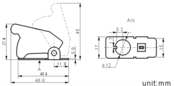 SAC-01-1 automotive switch