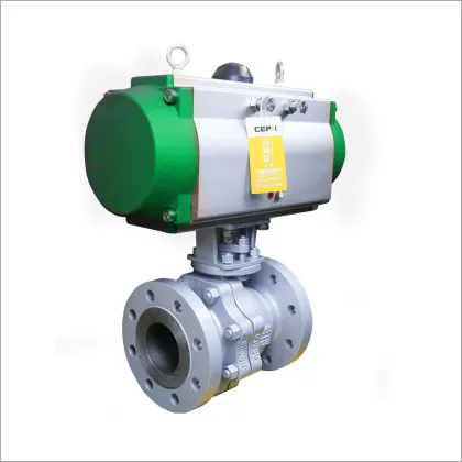 High Pressure Pneumatic O-type Ball Valve